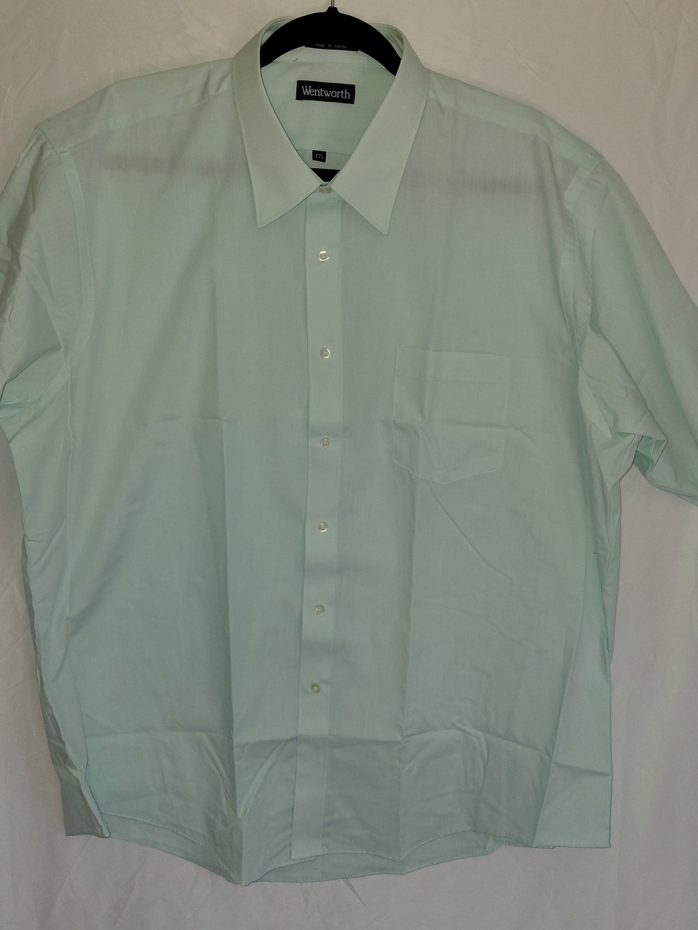 Men's Mint Green Dress Shirt #2288